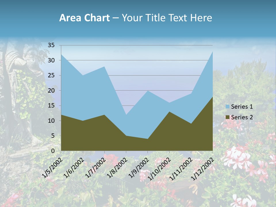 Recreational Mediterranean Vista PowerPoint Template
