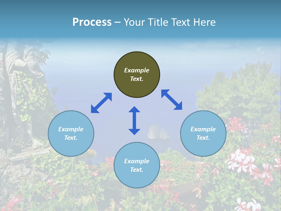 Recreational Mediterranean Vista PowerPoint Template