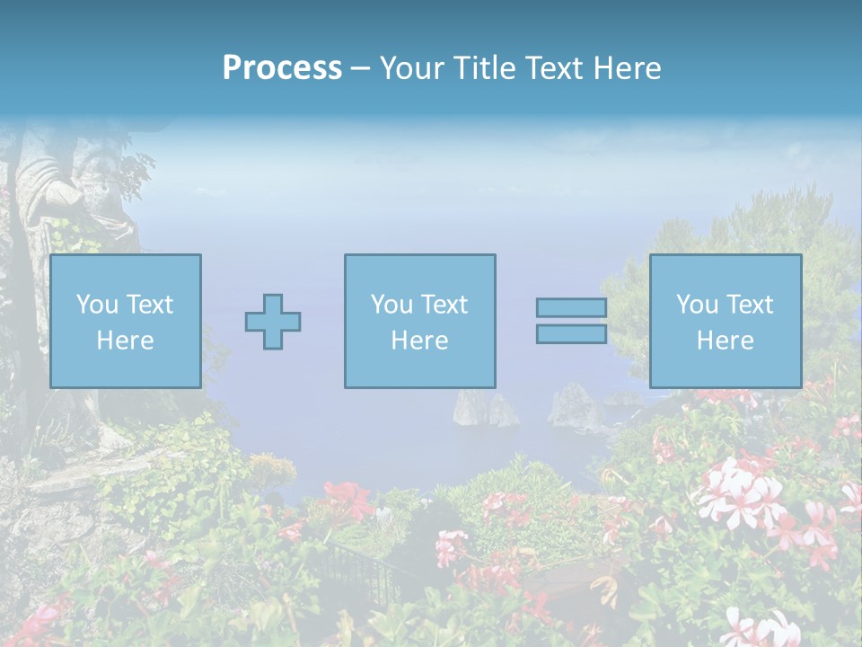 Recreational Mediterranean Vista PowerPoint Template