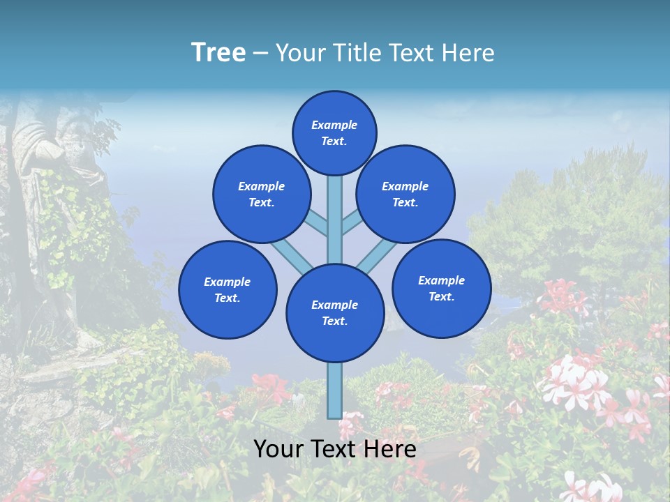 Recreational Mediterranean Vista PowerPoint Template