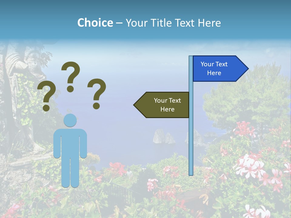 Recreational Mediterranean Vista PowerPoint Template