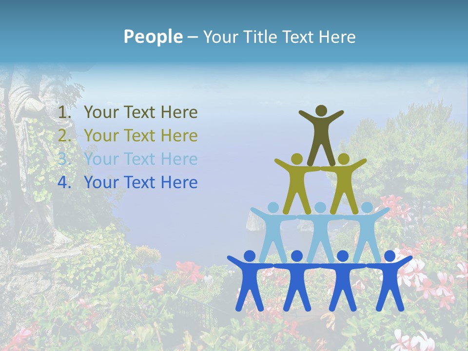 Recreational Mediterranean Vista PowerPoint Template