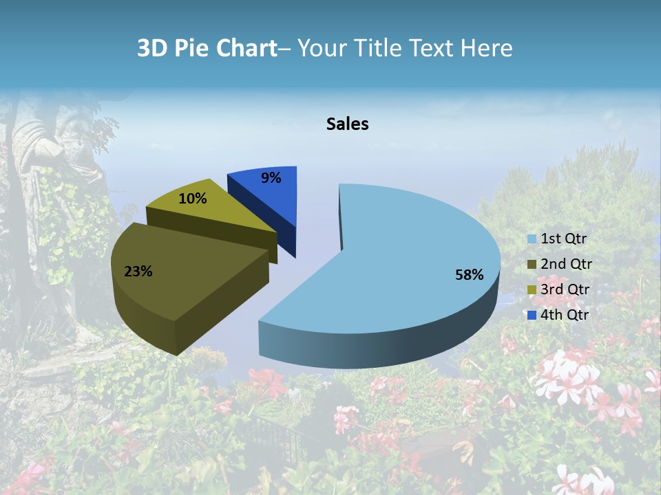 Recreational Mediterranean Vista PowerPoint Template
