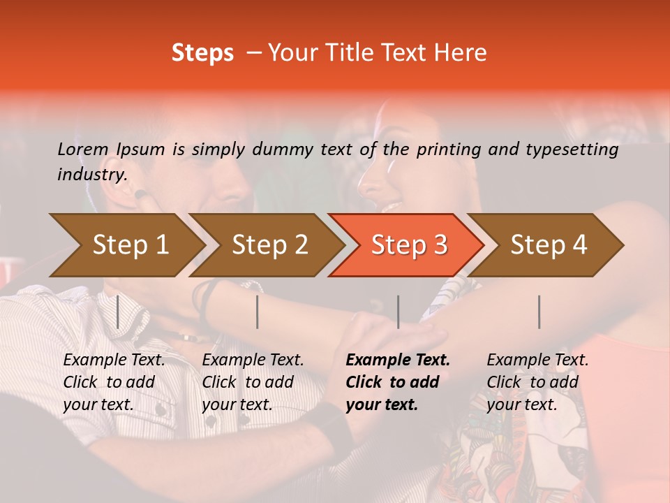 Movie Theater Hugging PowerPoint Template