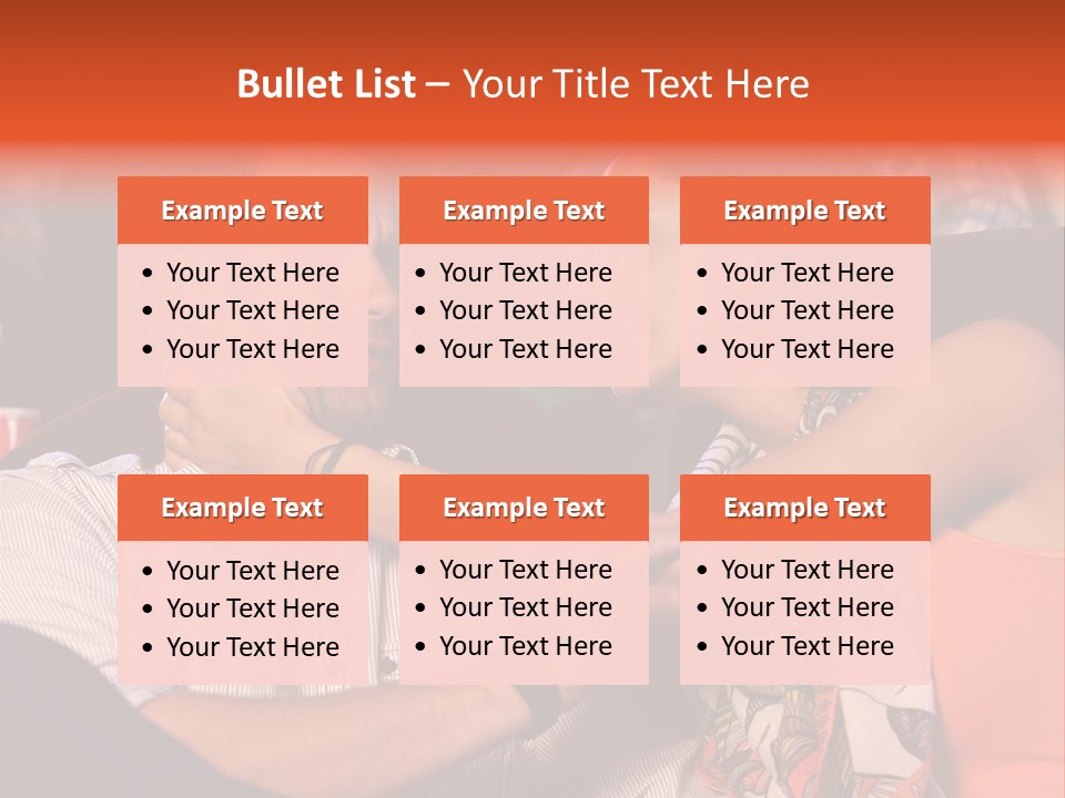 Movie Theater Hugging PowerPoint Template