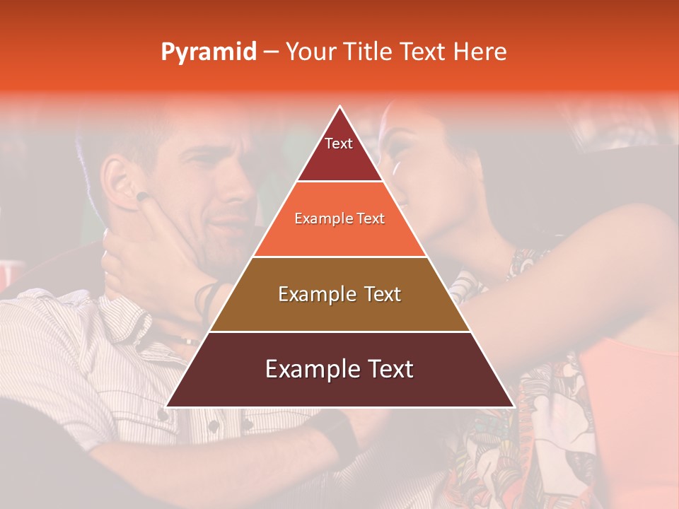Movie Theater Hugging PowerPoint Template
