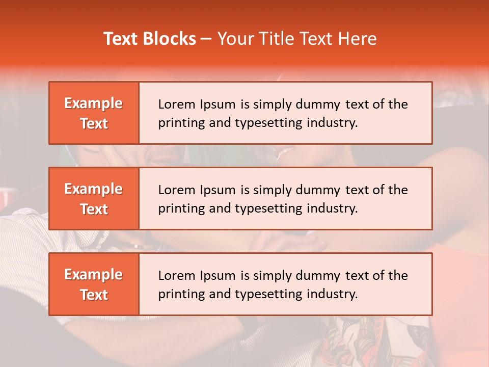 Movie Theater Hugging PowerPoint Template