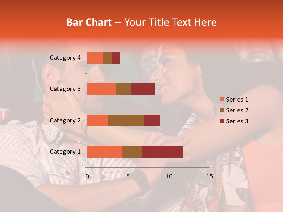 Movie Theater Hugging PowerPoint Template