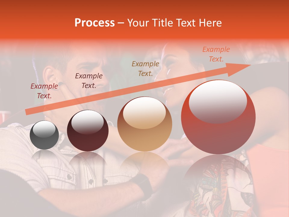 Movie Theater Hugging PowerPoint Template