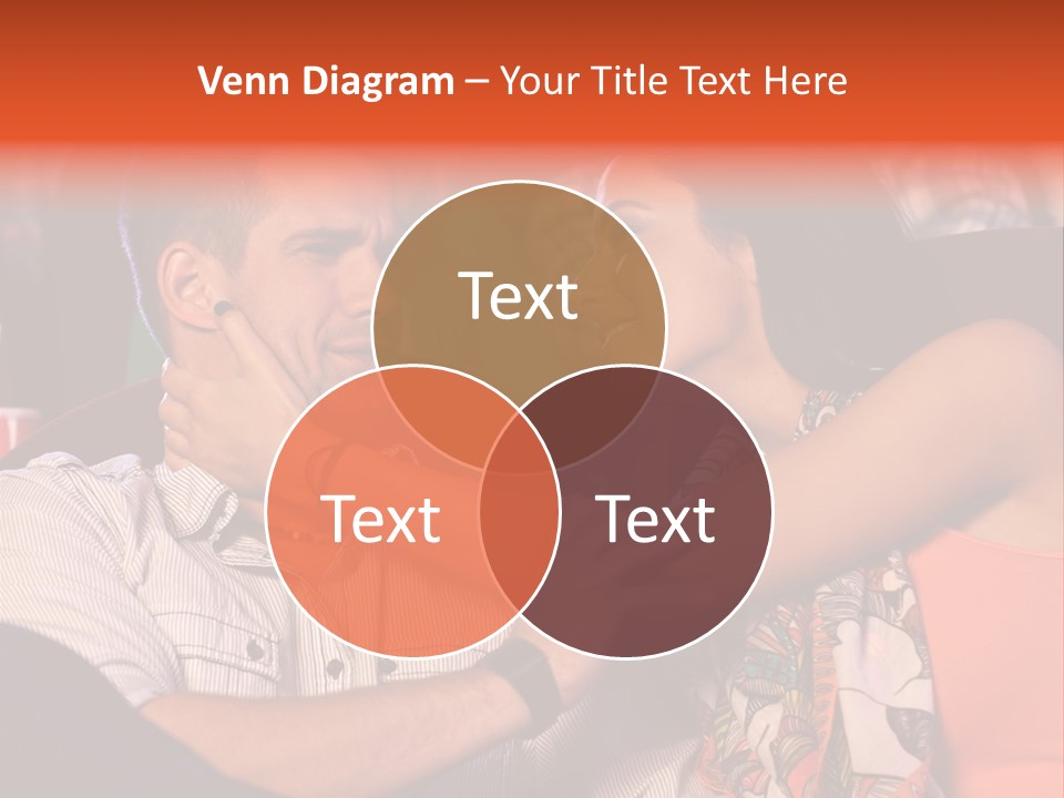 Movie Theater Hugging PowerPoint Template