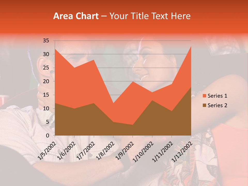 Movie Theater Hugging PowerPoint Template
