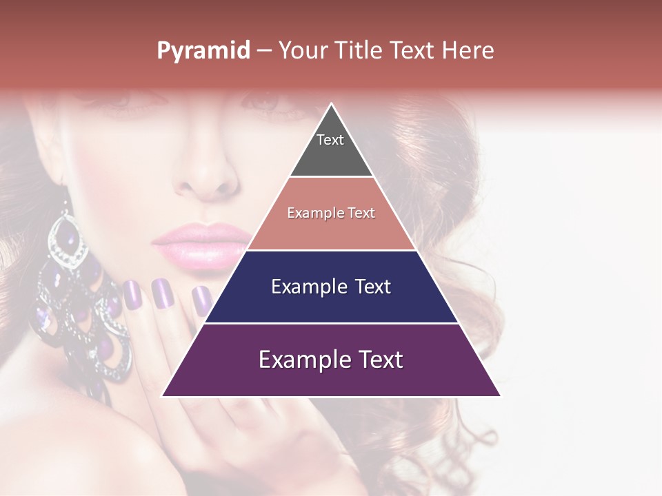 Fashion Close Up Beauty PowerPoint Template