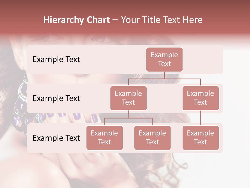Fashion Close Up Beauty PowerPoint Template