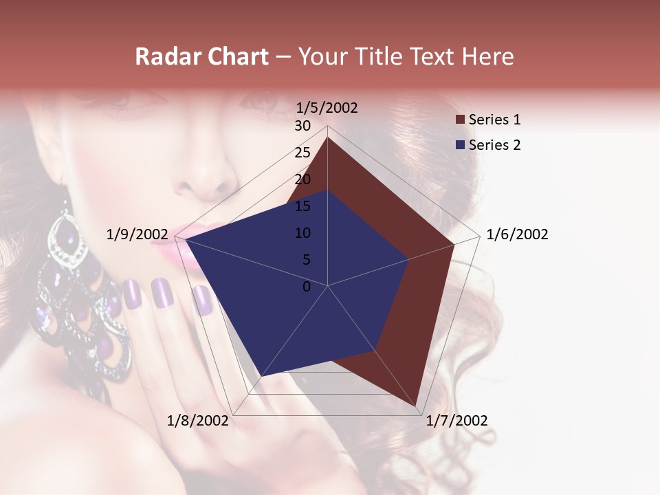 Fashion Close Up Beauty PowerPoint Template