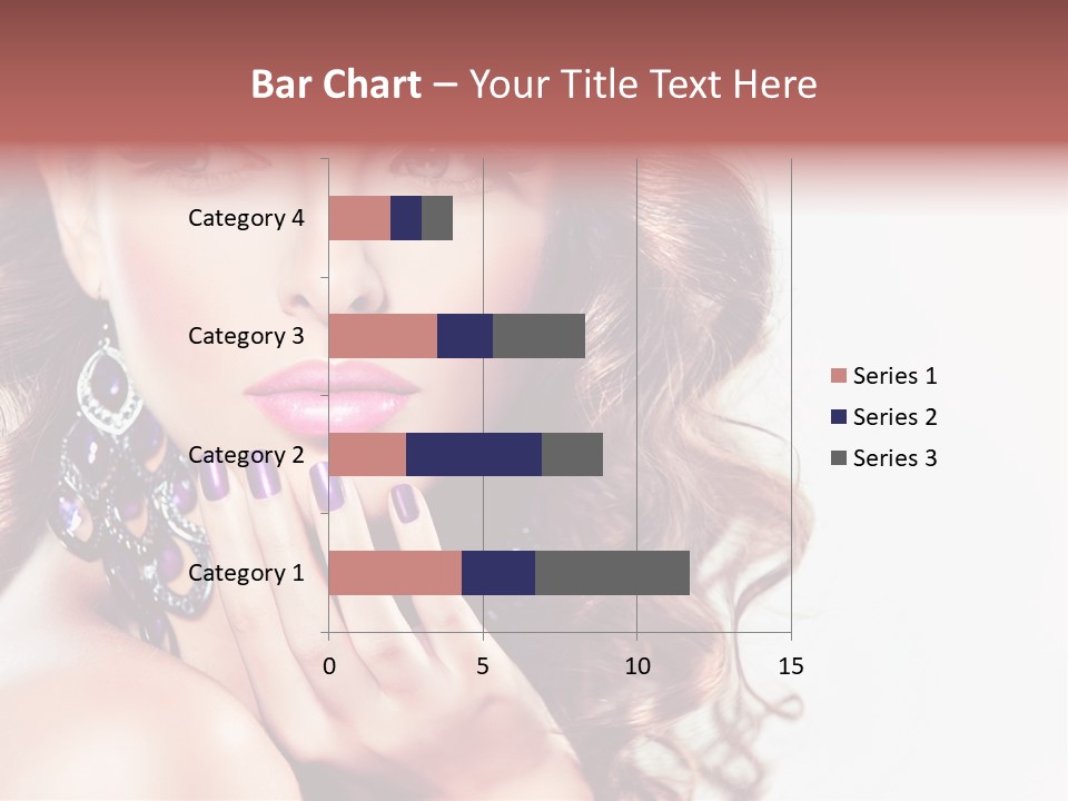 Fashion Close Up Beauty PowerPoint Template