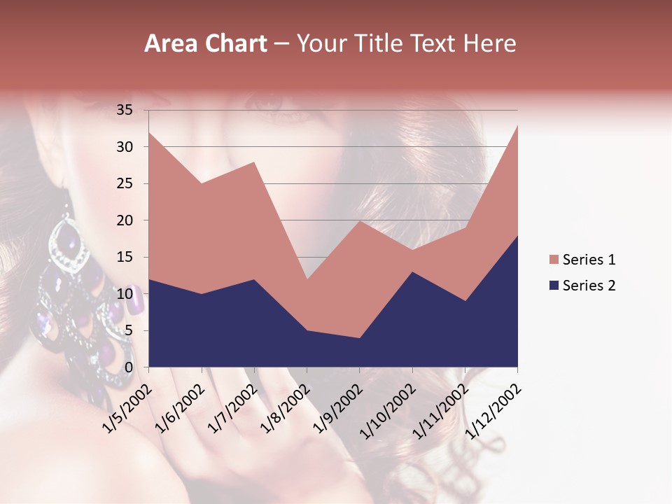 Fashion Close Up Beauty PowerPoint Template