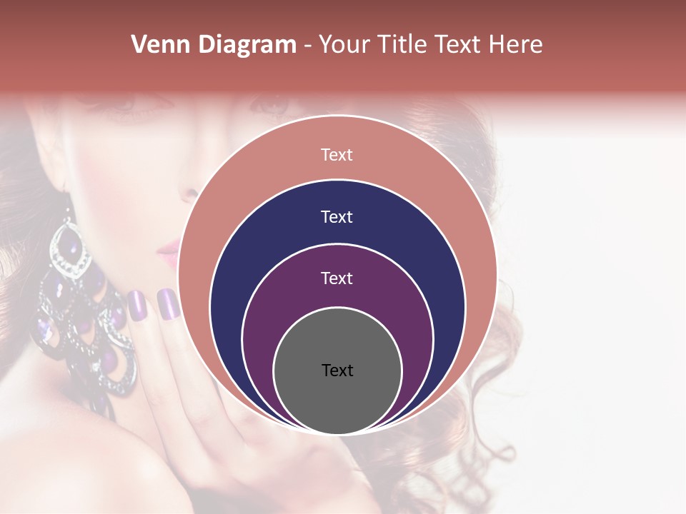 Fashion Close Up Beauty PowerPoint Template