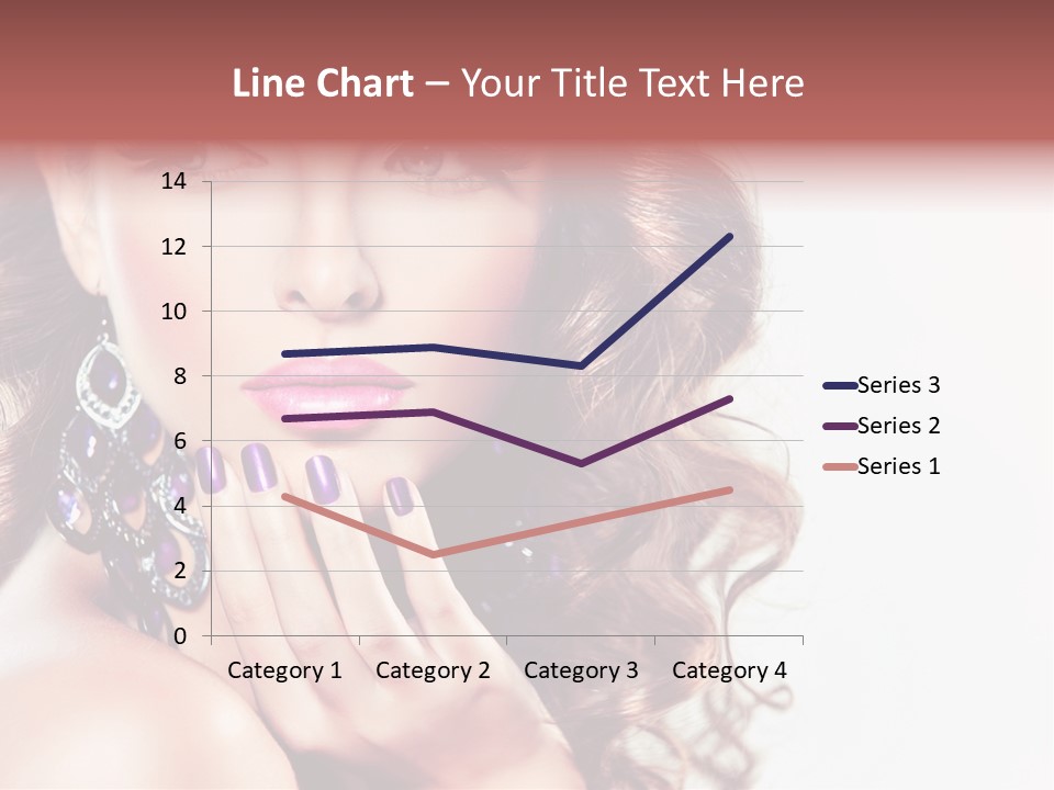 Fashion Close Up Beauty PowerPoint Template