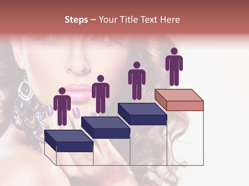 Fashion Close Up Beauty PowerPoint Template