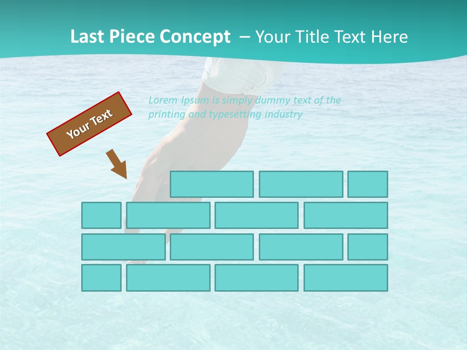 Vacation Beach Maldives PowerPoint Template