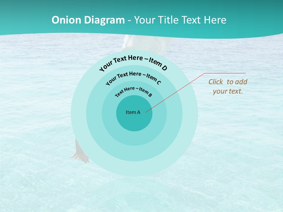 Vacation Beach Maldives PowerPoint Template