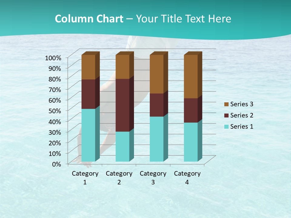Vacation Beach Maldives PowerPoint Template