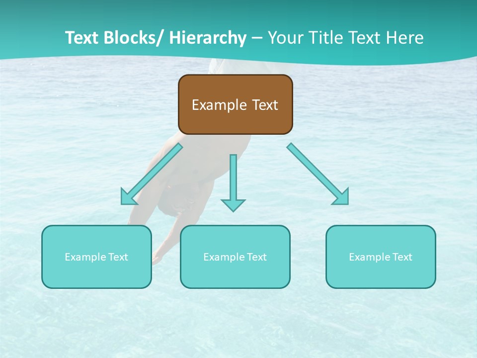 Vacation Beach Maldives PowerPoint Template