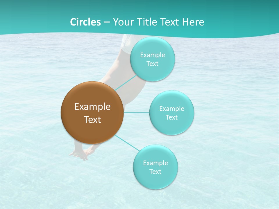 Vacation Beach Maldives PowerPoint Template