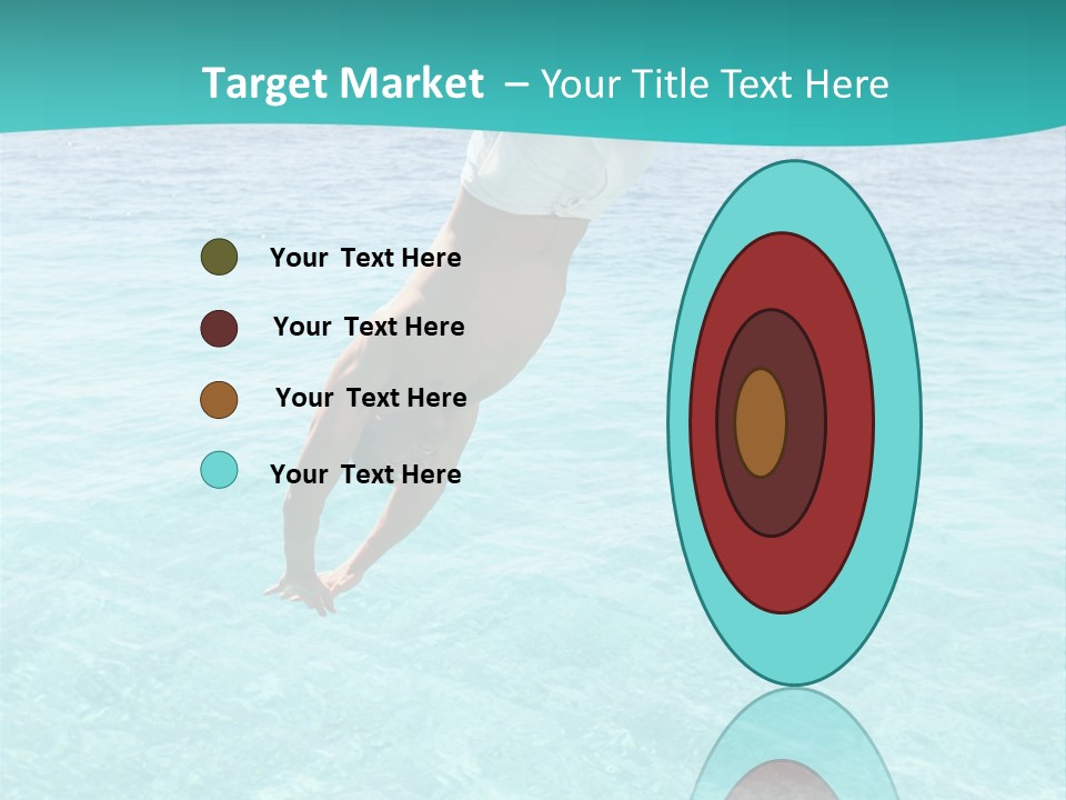 Vacation Beach Maldives PowerPoint Template