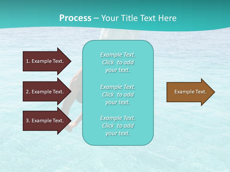 Vacation Beach Maldives PowerPoint Template