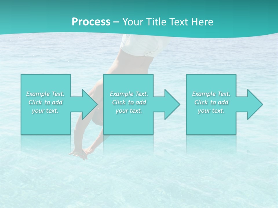 Vacation Beach Maldives PowerPoint Template