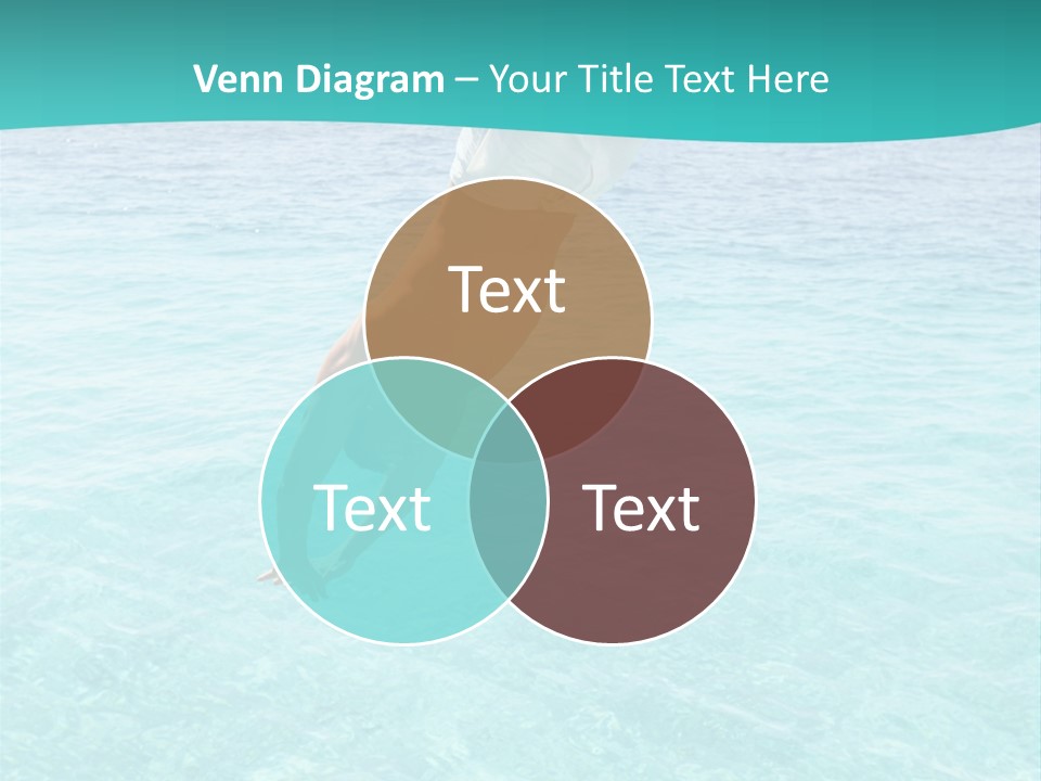Vacation Beach Maldives PowerPoint Template