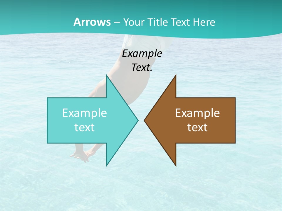 Vacation Beach Maldives PowerPoint Template