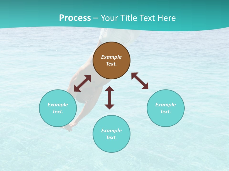 Vacation Beach Maldives PowerPoint Template
