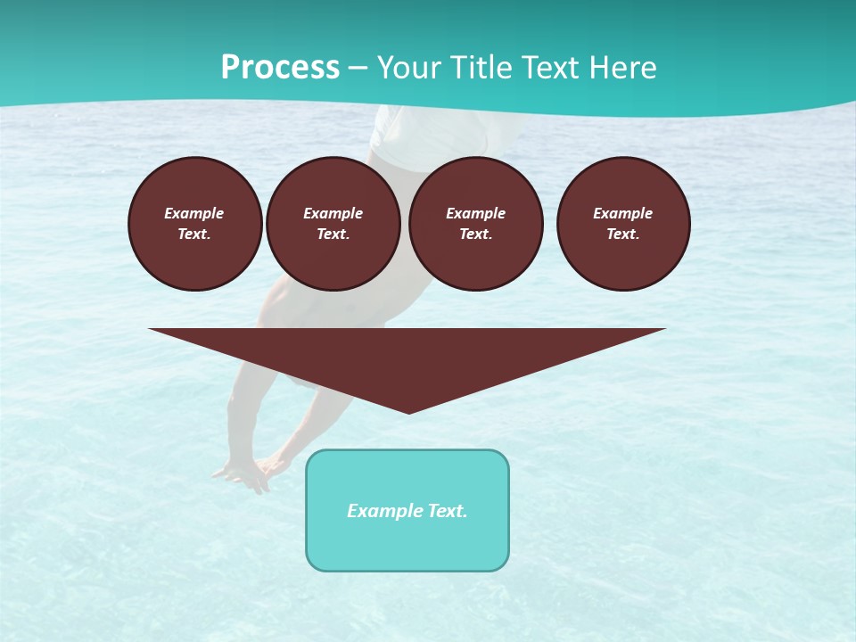 Vacation Beach Maldives PowerPoint Template