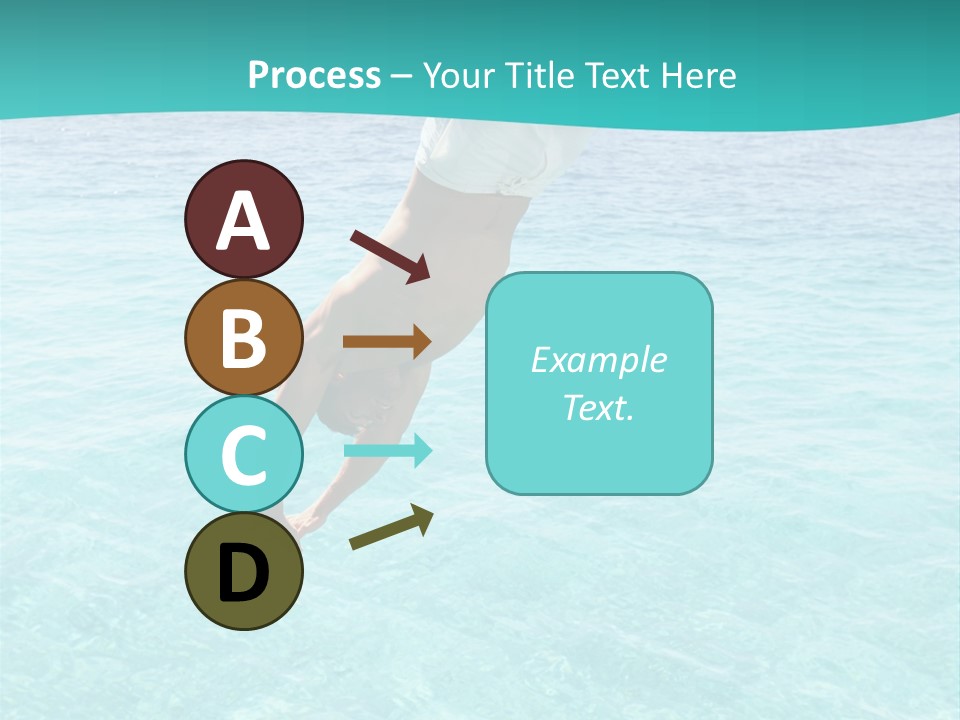 Vacation Beach Maldives PowerPoint Template