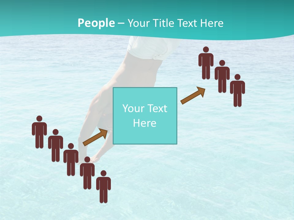 Vacation Beach Maldives PowerPoint Template