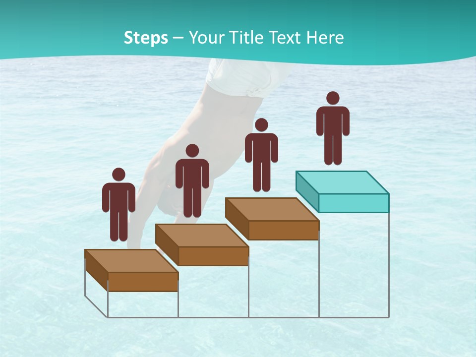 Vacation Beach Maldives PowerPoint Template