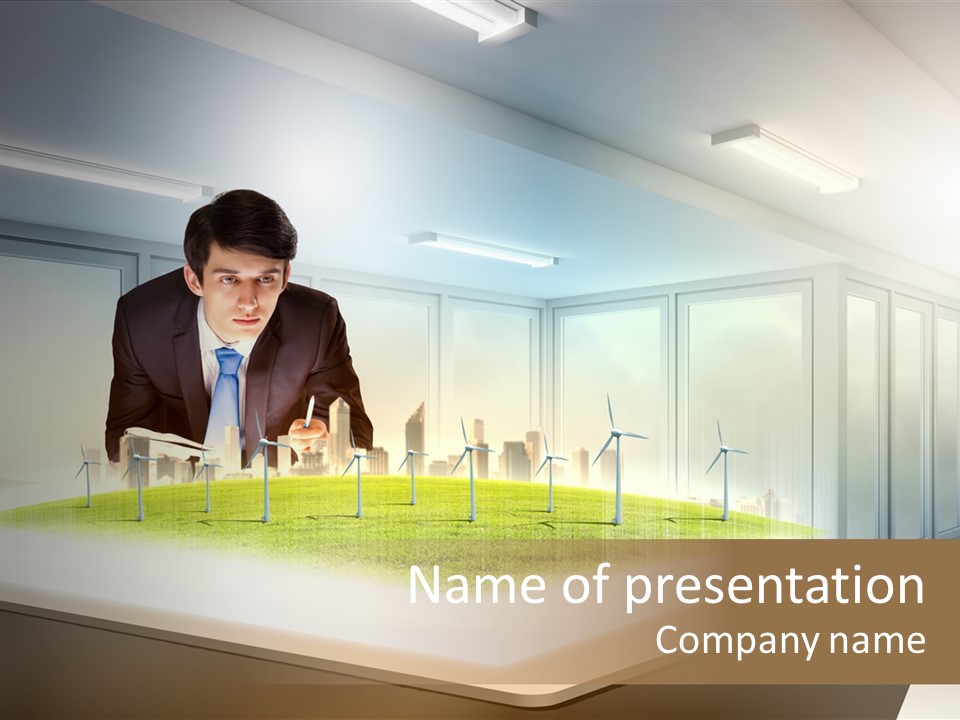 Click Nature Group PowerPoint Template