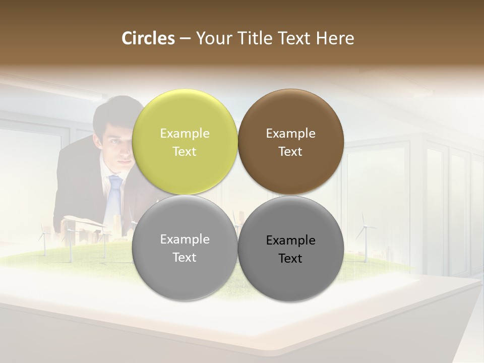 Click Nature Group PowerPoint Template