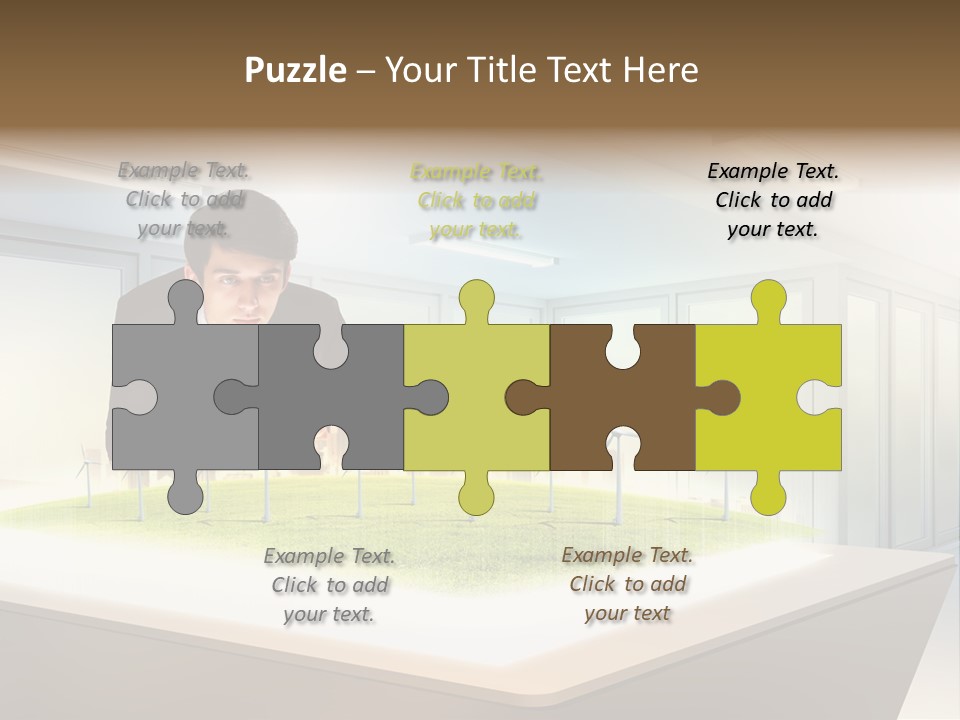 Click Nature Group PowerPoint Template
