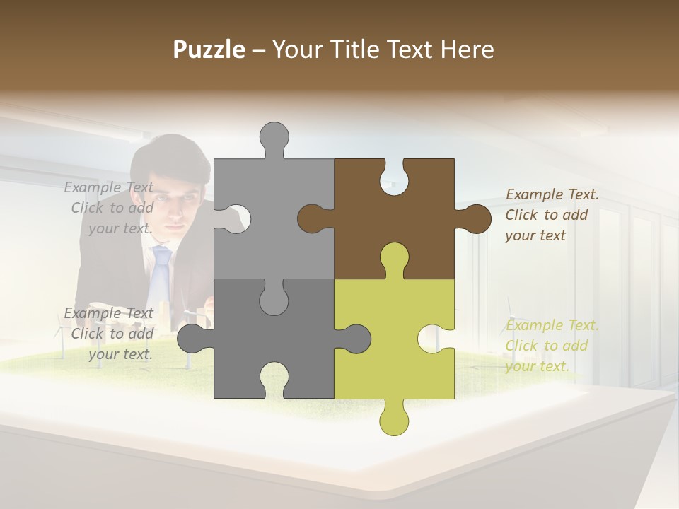 Click Nature Group PowerPoint Template