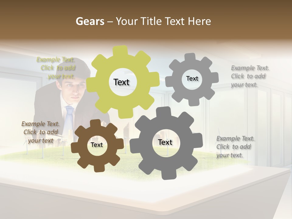 Click Nature Group PowerPoint Template