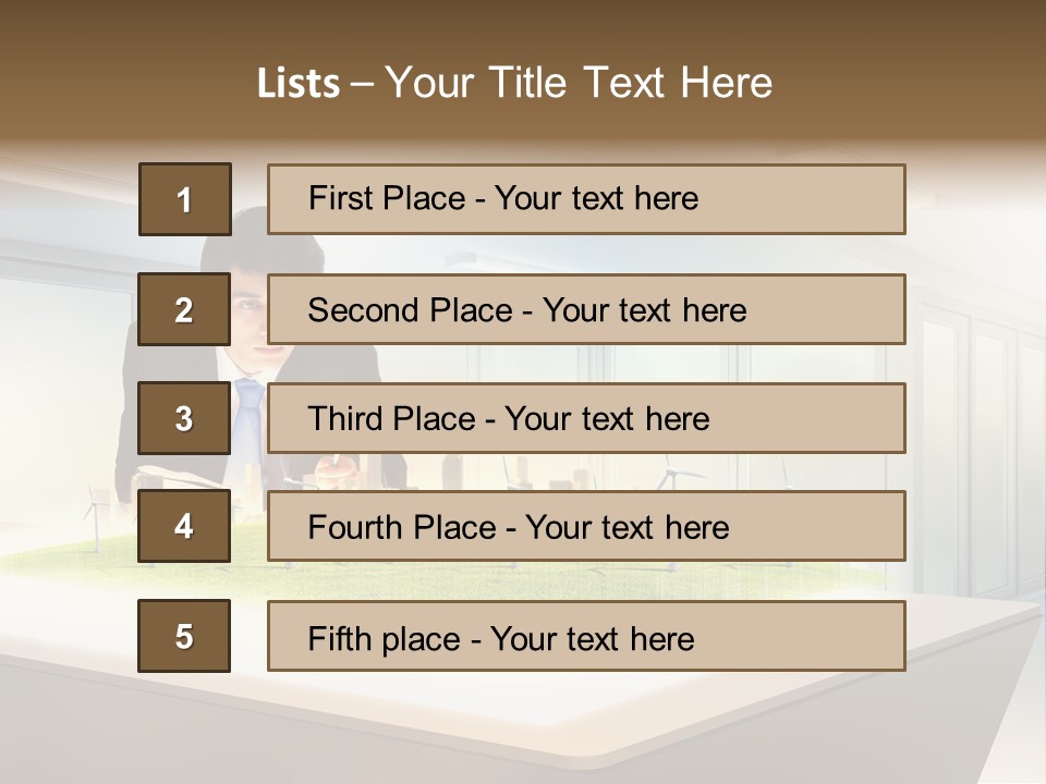 Click Nature Group PowerPoint Template