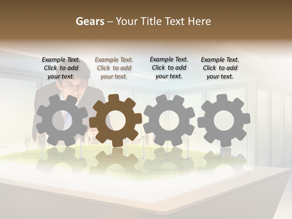 Click Nature Group PowerPoint Template