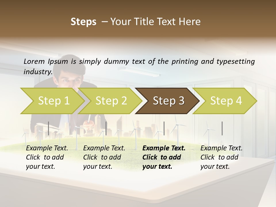 Click Nature Group PowerPoint Template