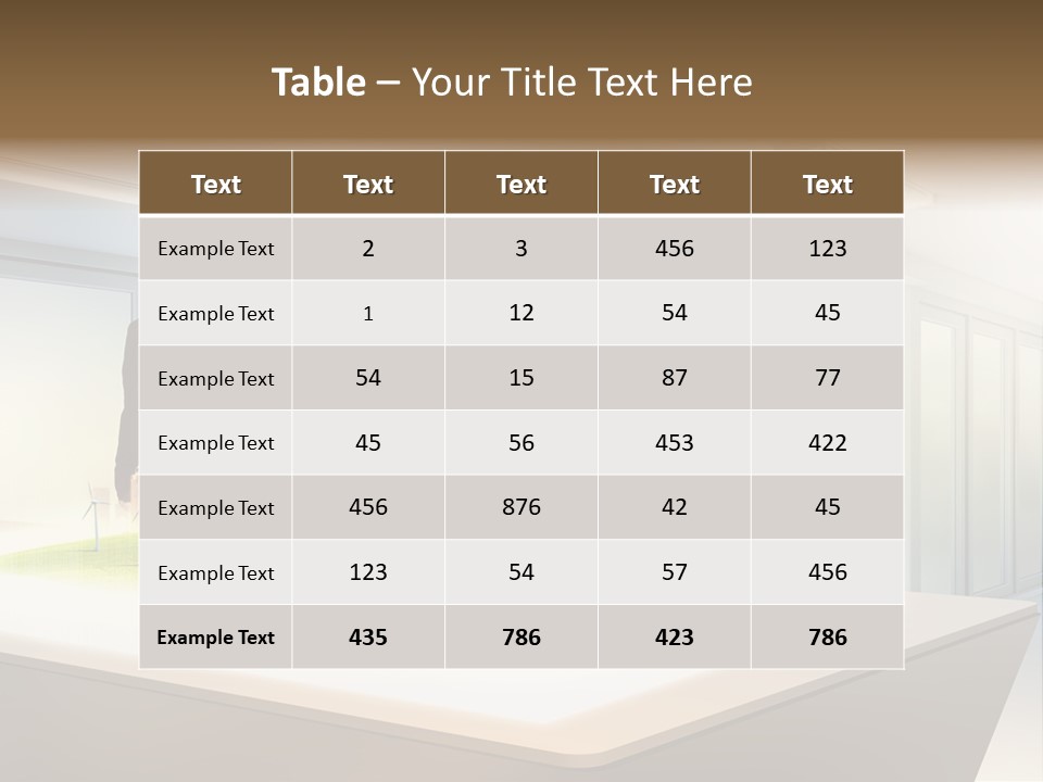 Click Nature Group PowerPoint Template