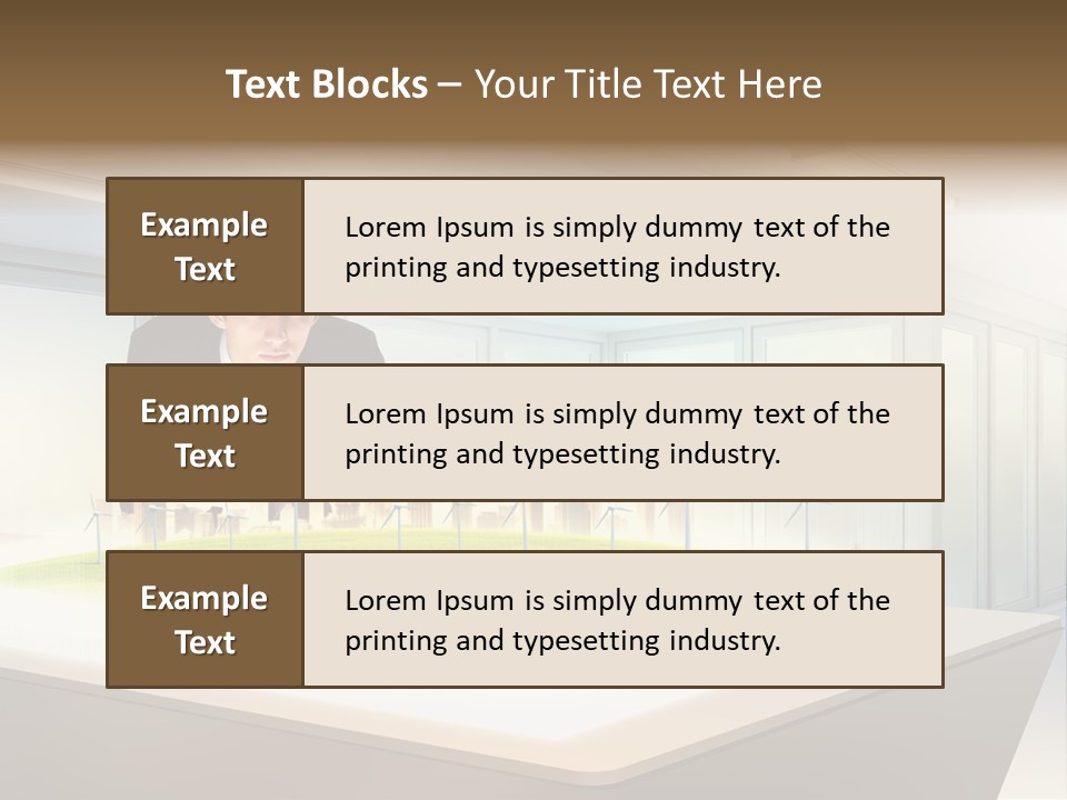 Click Nature Group PowerPoint Template