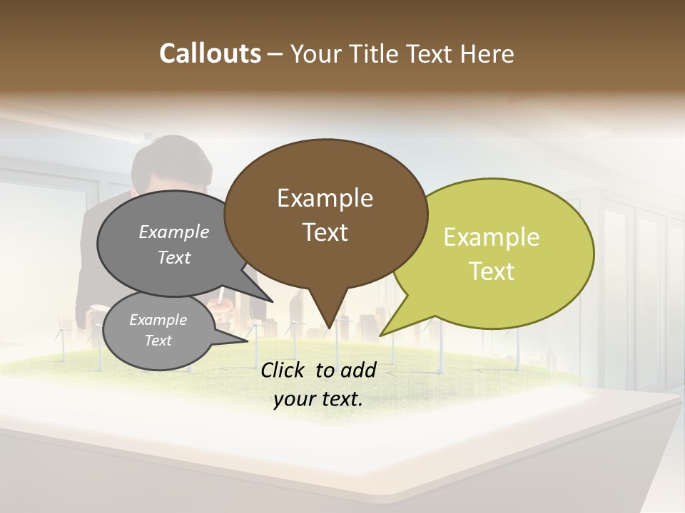 Click Nature Group PowerPoint Template