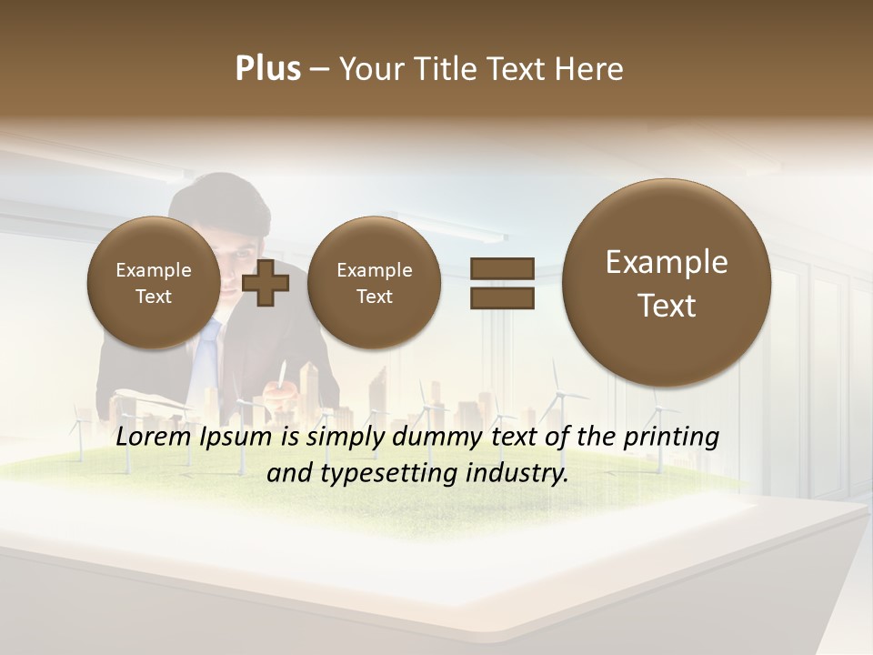 Click Nature Group PowerPoint Template